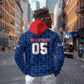 Custom Cabo Verde Football 2026 Zip Hoodie Road To Glory