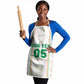 Custom Senegal Football 2026 Apron Car Rapide-Inspired Pattern