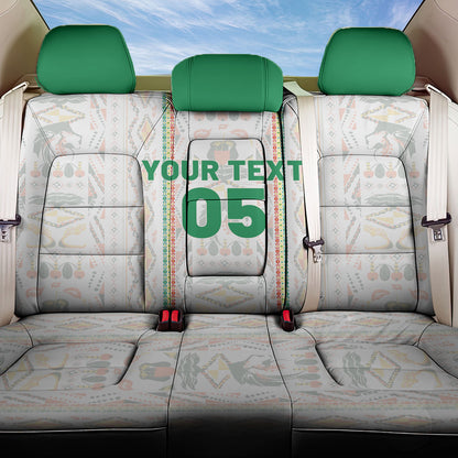 Custom Senegal Football 2026 Back Car Seat Cover Car Rapide-Inspired Pattern