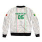 Custom Senegal Football 2026 Bomber Jacket Car Rapide-Inspired Pattern