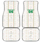Custom Senegal Football 2026 Car Mats Car Rapide-Inspired Pattern