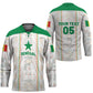 Custom Senegal Football 2026 Hockey Jersey Car Rapide-Inspired Pattern