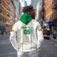 Custom Senegal Football 2026 Hoodie Car Rapide-Inspired Pattern