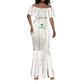 Custom Senegal Football 2026 Mermaid Dress Car Rapide-Inspired Pattern