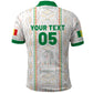 Custom Senegal Football 2026 Polo Shirt Car Rapide-Inspired Pattern