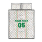 Custom Senegal Football 2026 Quilt Bed Set Car Rapide-Inspired Pattern