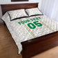 Custom Senegal Football 2026 Quilt Bed Set Car Rapide-Inspired Pattern