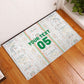 Custom Senegal Football 2026 Rubber Doormat Car Rapide-Inspired Pattern