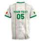 Custom Senegal Football 2026 Rugby Jersey Car Rapide-Inspired Pattern