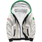 Custom Senegal Football 2026 Sherpa Hoodie Car Rapide-Inspired Pattern