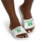 Custom Senegal Football 2026 Slide Sandals Car Rapide-Inspired Pattern