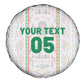 Custom Senegal Football 2026 Spare Tire Cover Car Rapide-Inspired Pattern