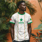 Custom Senegal Football 2026 T shirt Car Rapide-Inspired Pattern