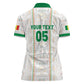 Custom Senegal Football 2026 Women Polo Shirt Car Rapide-Inspired Pattern