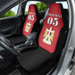 Custom Egypt Football 2026 Car Seat Cover Go Pharaohs Special Style