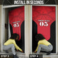 Custom Egypt Football 2026 Door Cover Go Pharaohs Special Style
