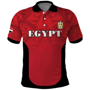 Custom Egypt Football 2026 Polo Shirt Go Pharaohs Special Style