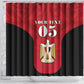 Custom Egypt Football 2026 Shower Curtain Go Pharaohs Special Style