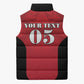 Custom Egypt Football 2026 Sleeveless Puffer Jacket Go Pharaohs Special Style