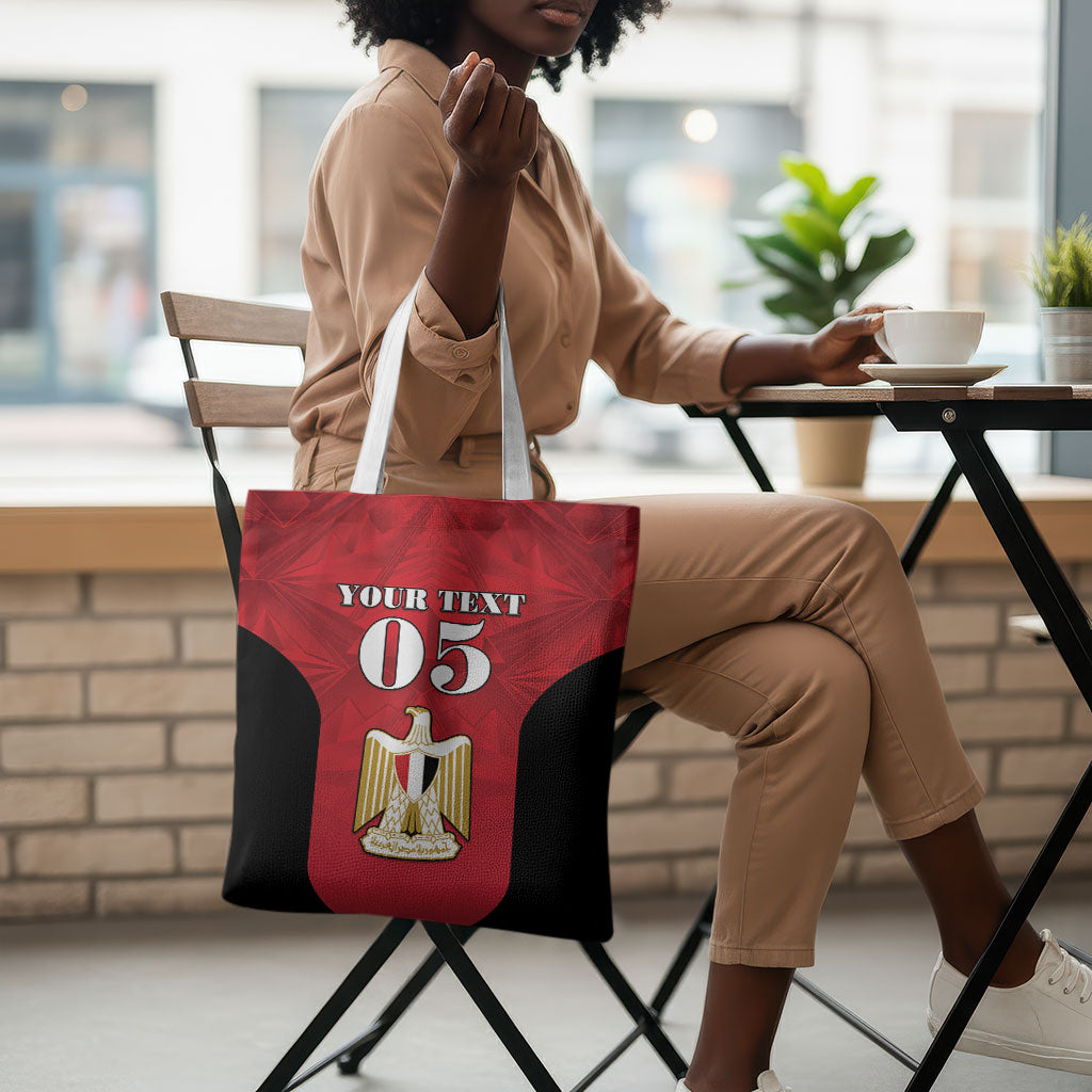 Custom Egypt Football 2026 Tote Bag Go Pharaohs Special Style