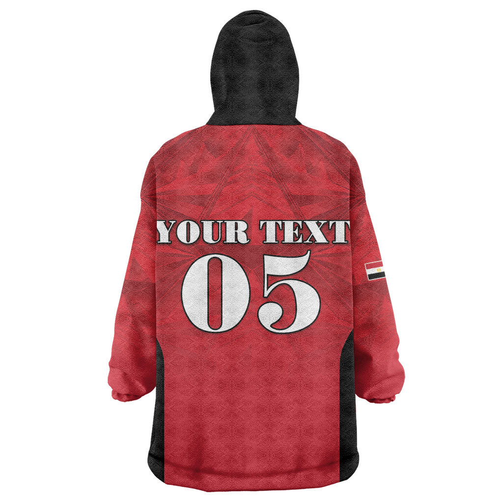 Custom Egypt Football 2026 Wearable Blanket Hoodie Go Pharaohs Special Style