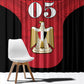 Custom Egypt Football 2026 Window Curtain Go Pharaohs Special Style