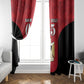 Custom Egypt Football 2026 Window Curtain Go Pharaohs Special Style