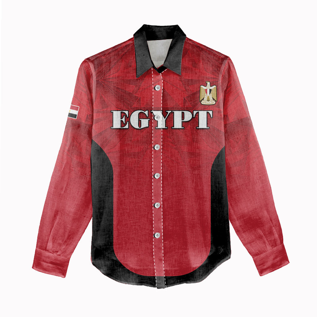 Custom Egypt Football 2026 Women Casual Shirt Go Pharaohs Special Style
