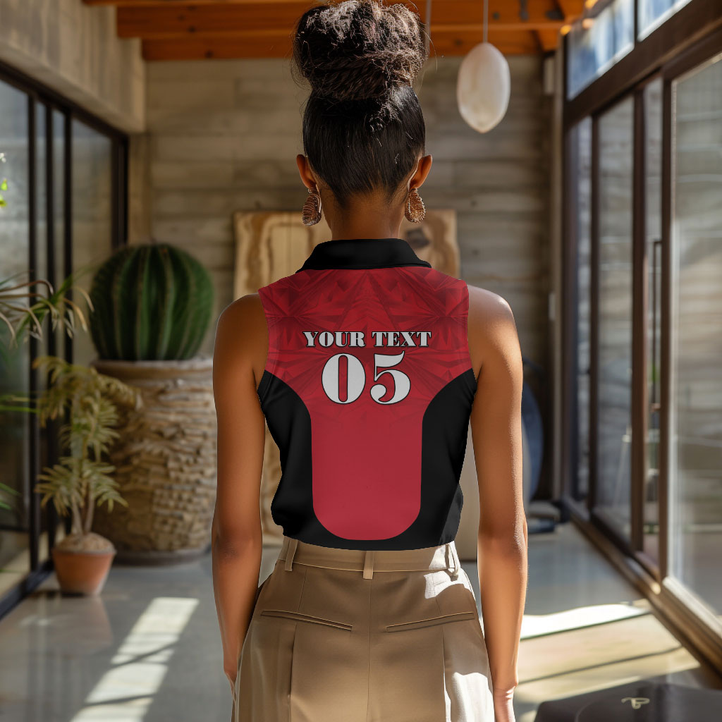 Custom Egypt Football 2026 Women Sleeveless Polo Shirt Go Pharaohs Special Style