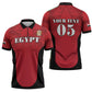 Custom Egypt Football 2026 Zipper Polo Shirt Go Pharaohs Special Style