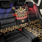 Haiti And Philippines Back Car Seat Cover Haitian Filipino Heritage Crest