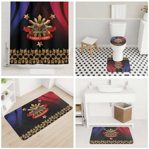 Haiti And Philippines Bathroom Set Haitian Filipino Heritage Crest