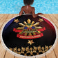 Haiti And Philippines Beach Blanket Haitian Filipino Heritage Crest