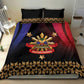 Haiti And Philippines Bedding Set Haitian Filipino Heritage Crest