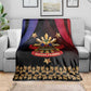 Haiti And Philippines Blanket Haitian Filipino Heritage Crest