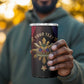 Personalized Haiti And Philippines 4 in 1 Can Cooler Tumbler Haitian Filipino Heritage Crest
