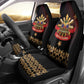 Haiti And Philippines Car Seat Cover Haitian Filipino Heritage Crest