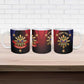 Personalized Haiti And Philippines Ceramic Mug Haitian Filipino Heritage Crest