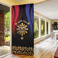 Personalized Haiti And Philippines Door Cover Haitian Filipino Heritage Crest