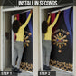 Personalized Haiti And Philippines Door Cover Haitian Filipino Heritage Crest