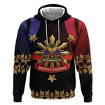 Personalized Haiti And Philippines Hoodie Haitian Filipino Heritage Crest