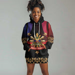 Personalized Haiti And Philippines Hoodie Dress Haitian Filipino Heritage Crest