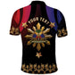 Personalized Haiti And Philippines Polo Shirt Haitian Filipino Heritage Crest