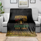 Juneteenth 1865 Blanket Freedom Ain't Free