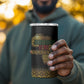 Juneteenth 1865 4 in 1 Can Cooler Tumbler Freedom Ain't Free
