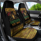 Juneteenth 1865 Car Seat Cover Freedom Ain't Free