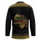Juneteenth 1865 Hockey Jersey Freedom Ain't Free