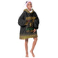 Juneteenth 1865 Kid Wearable Blanket Hoodie Freedom Ain't Free
