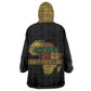Juneteenth 1865 Kid Wearable Blanket Hoodie Freedom Ain't Free
