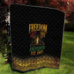 Juneteenth 1865 Quilt Freedom Ain't Free